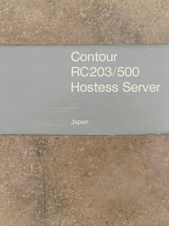 STUDIO NOVA Glass Four-Section Server on Chrome-Silver Tray Hostess Server - Picture 8 of 8